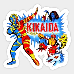 Kikaida Android Kikaider Vintage Sticker